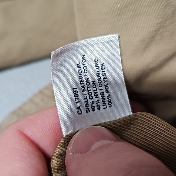 Gap tan xs button up light coat - Picture 6 of 6